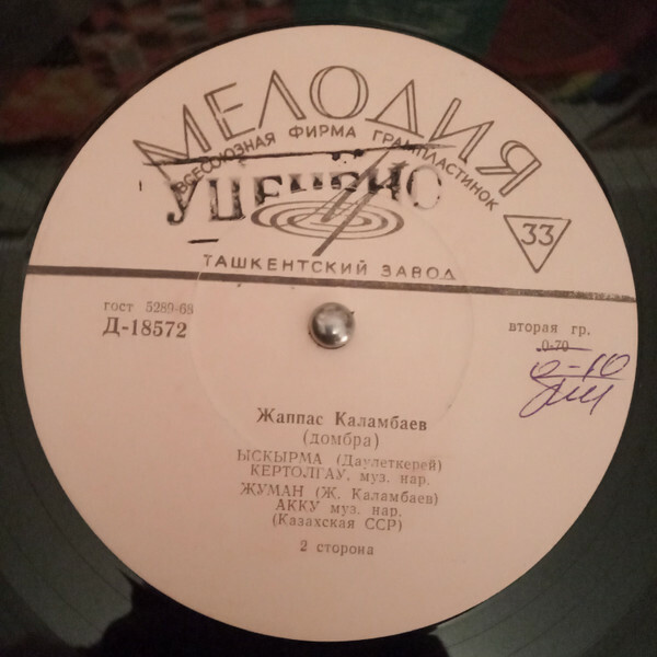 Жаппас КАЛАМБАЕВ (домбра)