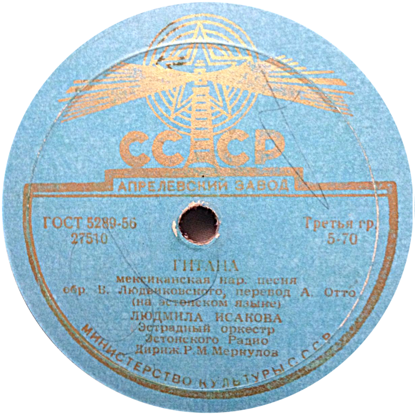 Людмила Исакова - Гитана / Два сольди