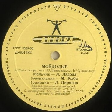 Ю. Левитин. «Мойдодыр», детская опера