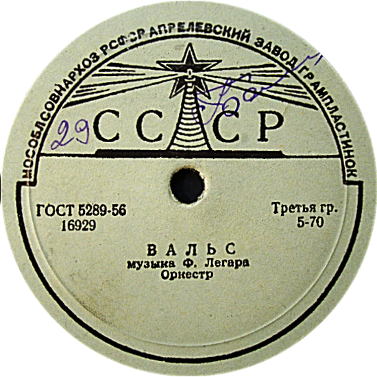 И. Штраус - Голубой Дунай / Ф. Легар - Вальс