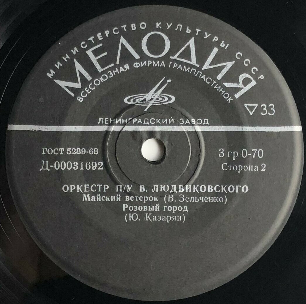 Оркестр п/у В. Людвиковского