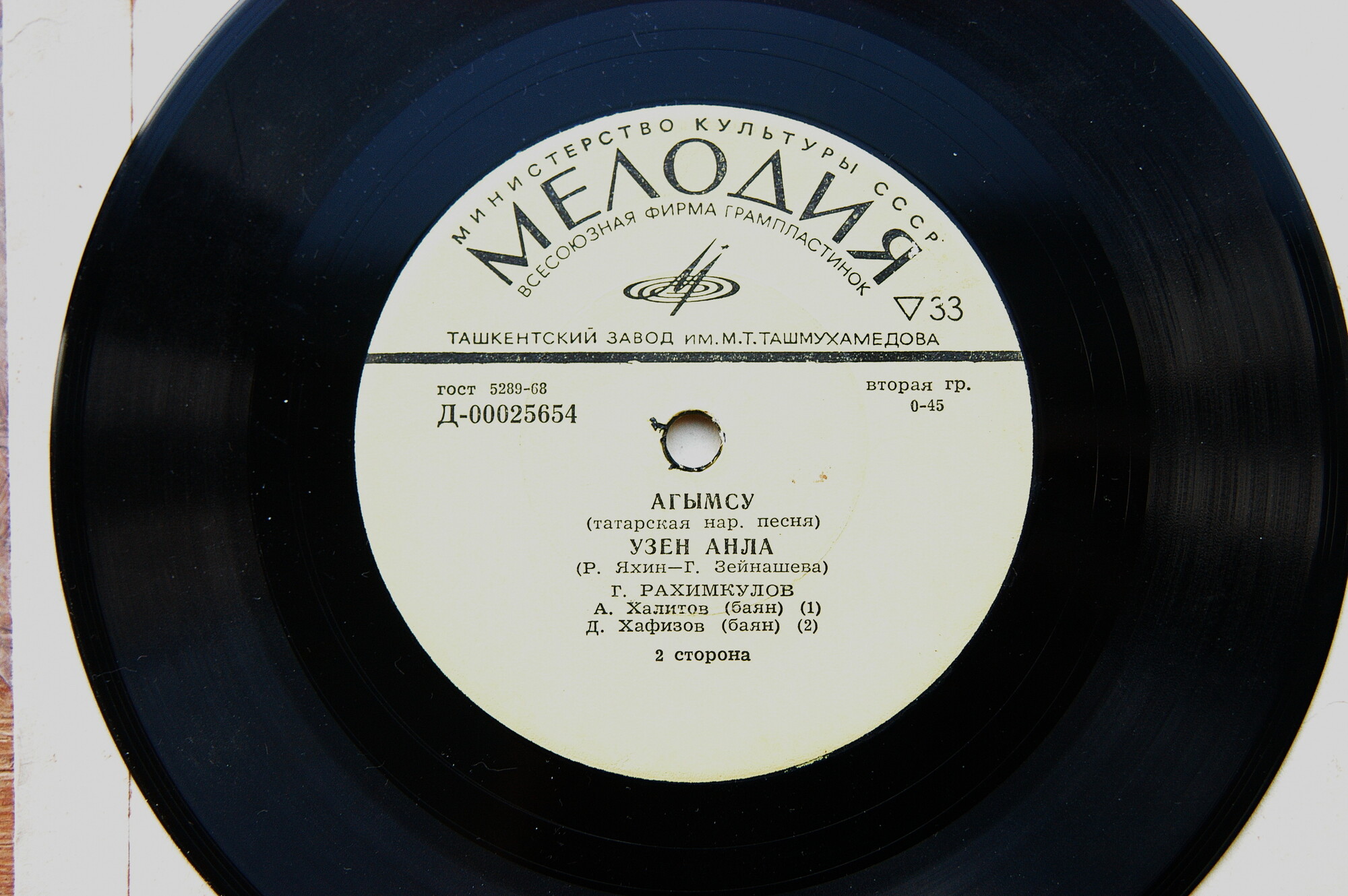 Габдулла РАХИМКУЛОВ: Татарские песни