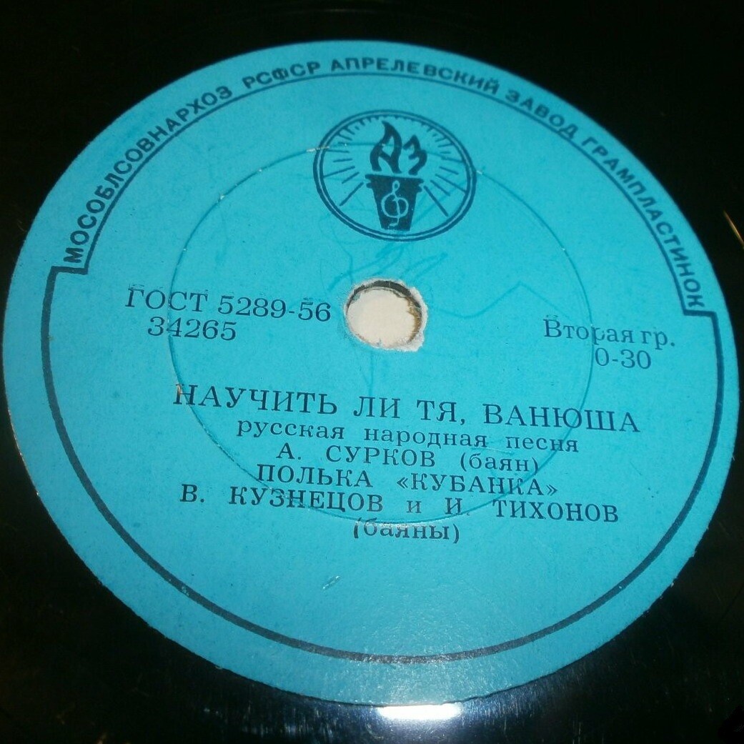 А. Сурков, В. Кузнецов, И. Тихонов (баяны)