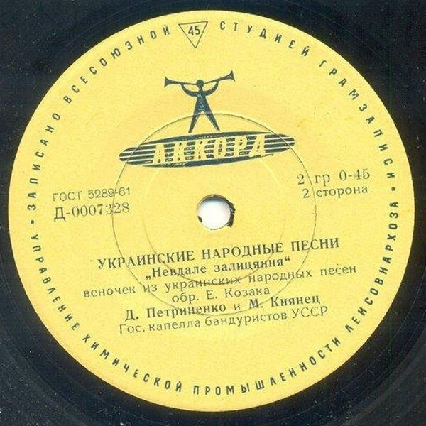 Диана ПЕТРИНЕНКО и Государственная капелла бандуристов УССР