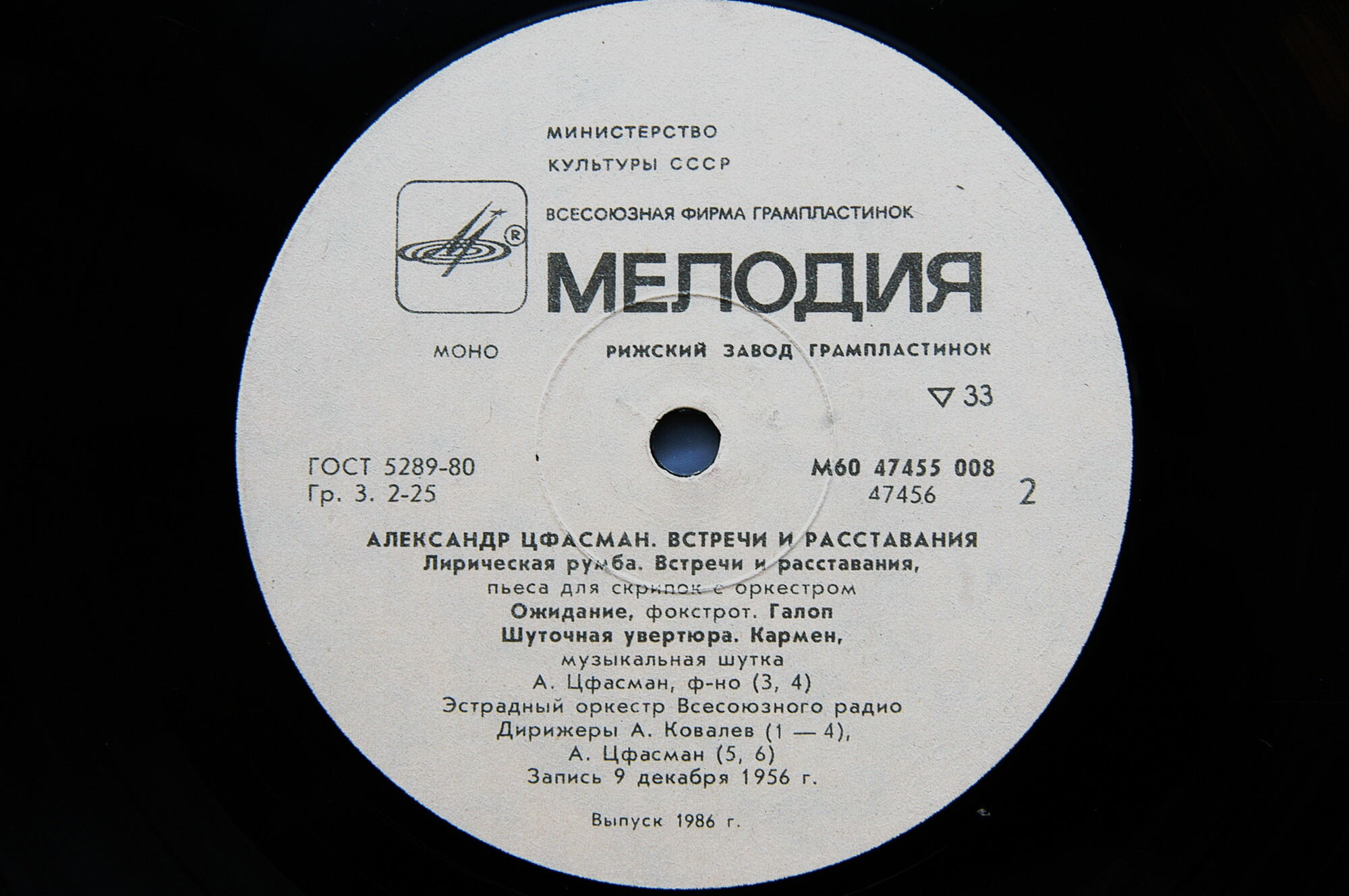 Александр Цфасман. Встречи и расставания