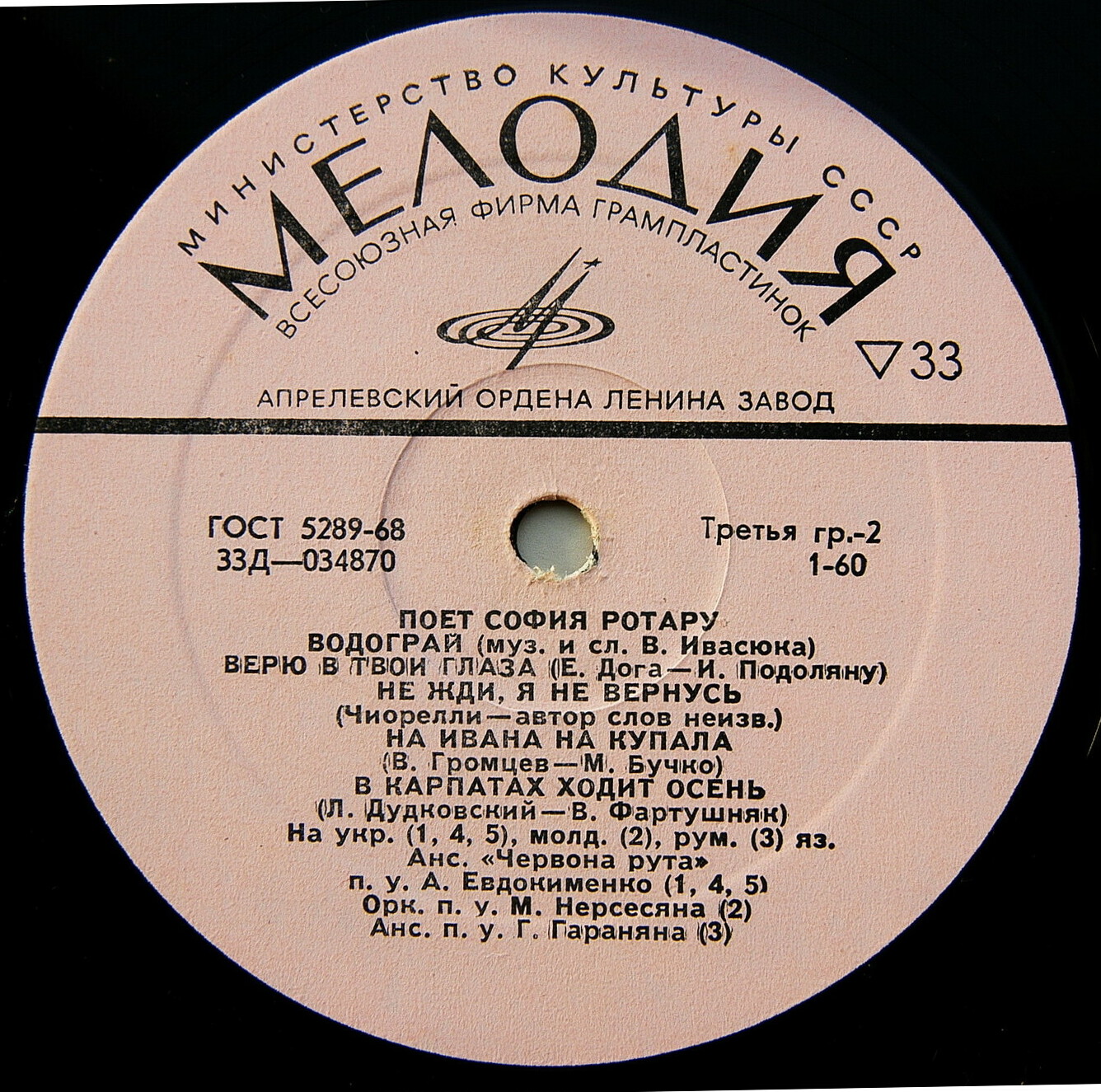 Поет София Ротару