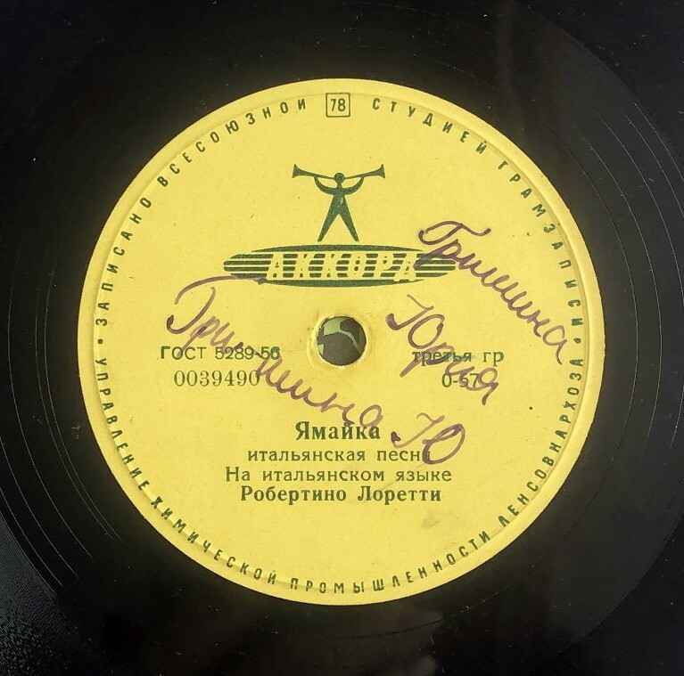 Робертино Лоретти - Попугай / Ямайка