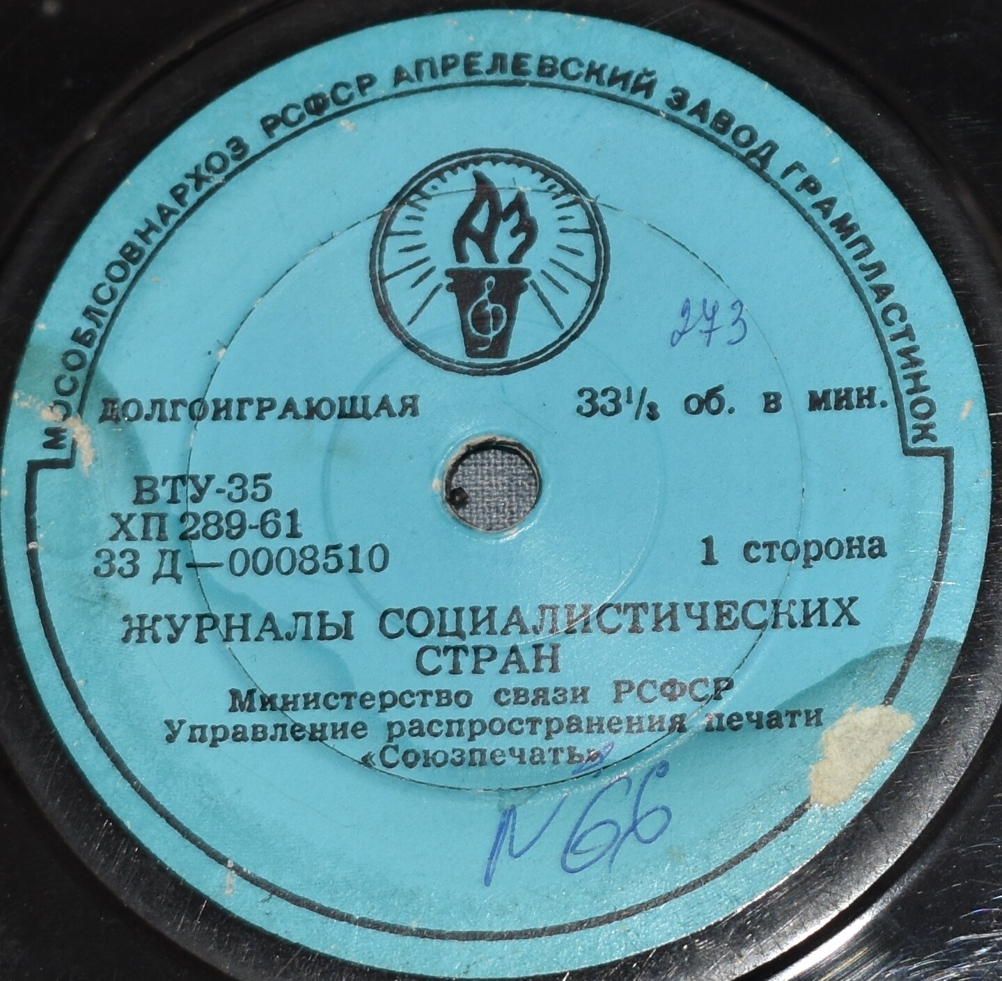 Журналы социалистических стран. Рассказ начальника сельского отделения связи