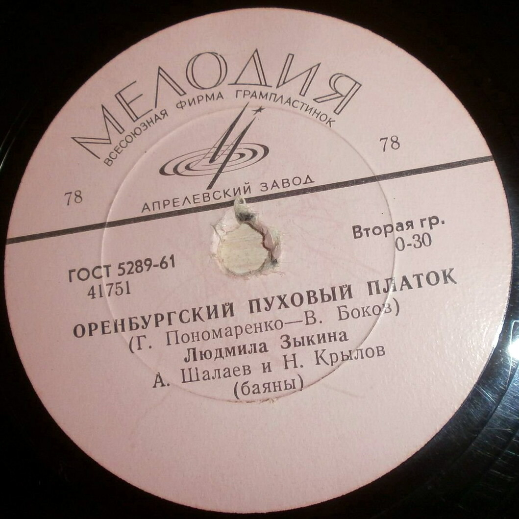 Людмила Зыкина - Оренбургский платок / Милая мама