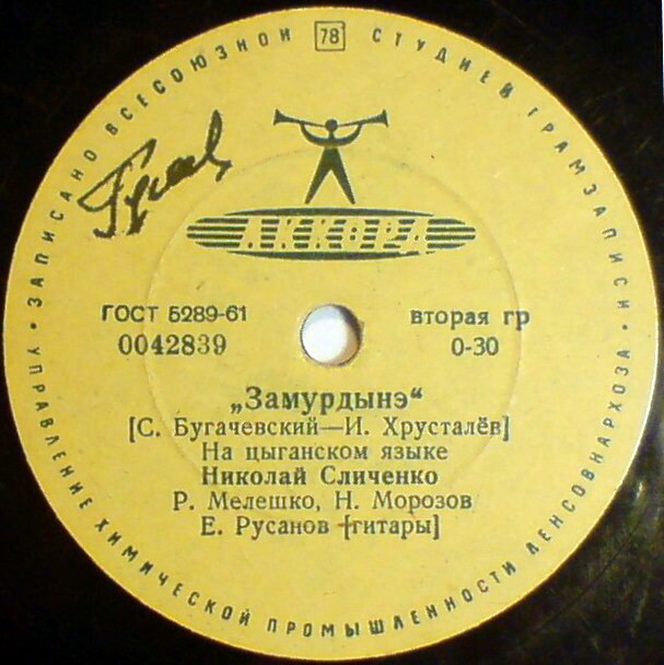 Николай Сличенко — Замурдынэ / Милая
