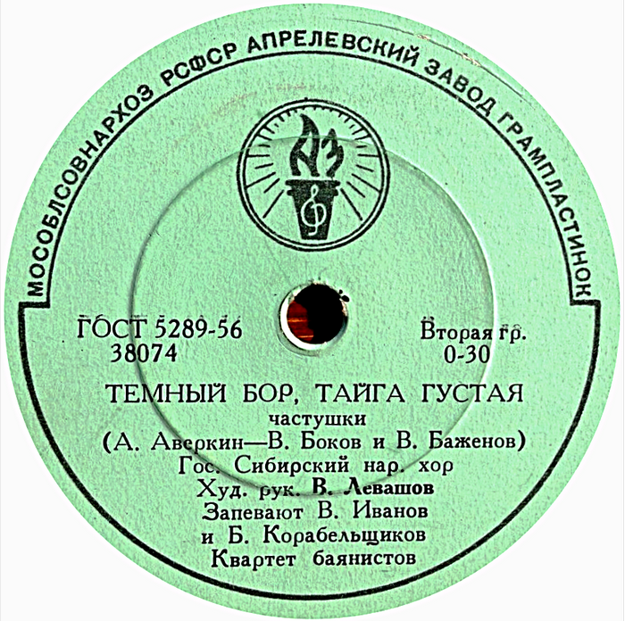 ГОС. СИБИРСКИЙ РУССКИЙ НАРОДНЫЙ ХОР