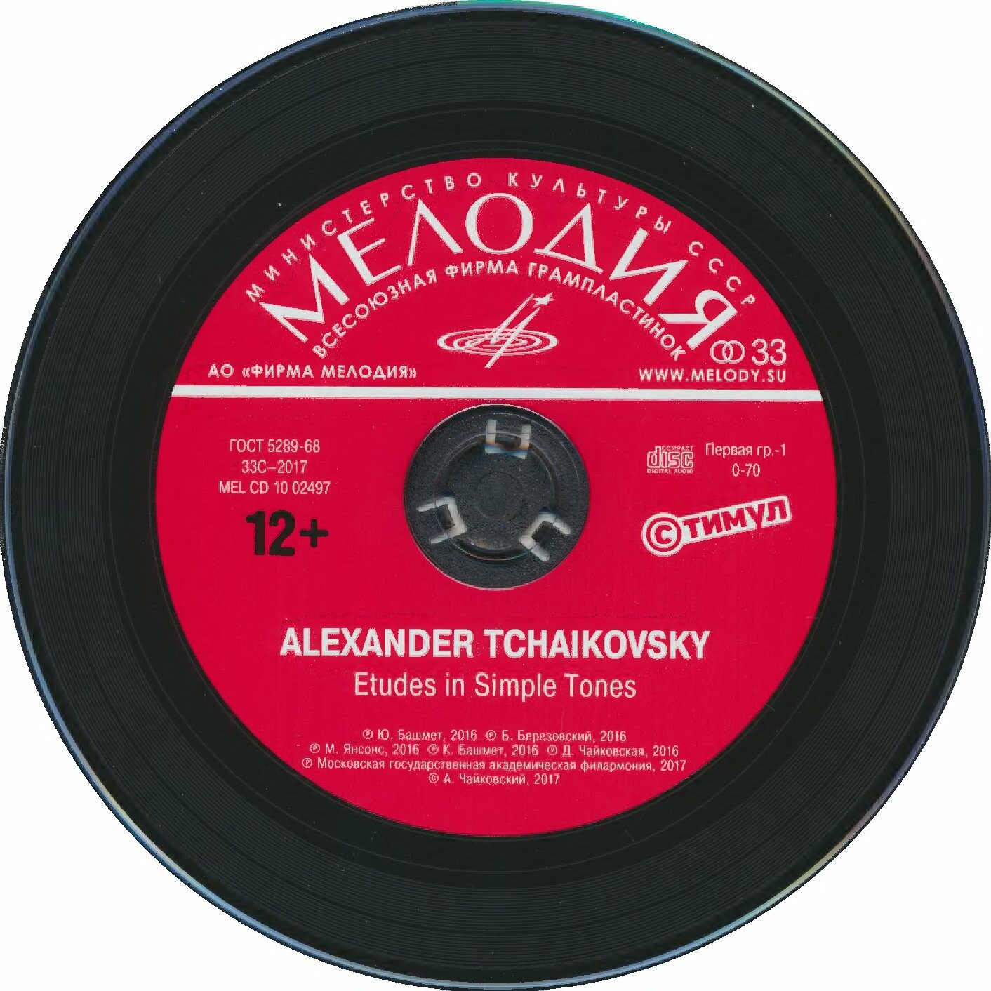 Александр ЧАЙКОВСКИЙ. Этюды в простых тонах