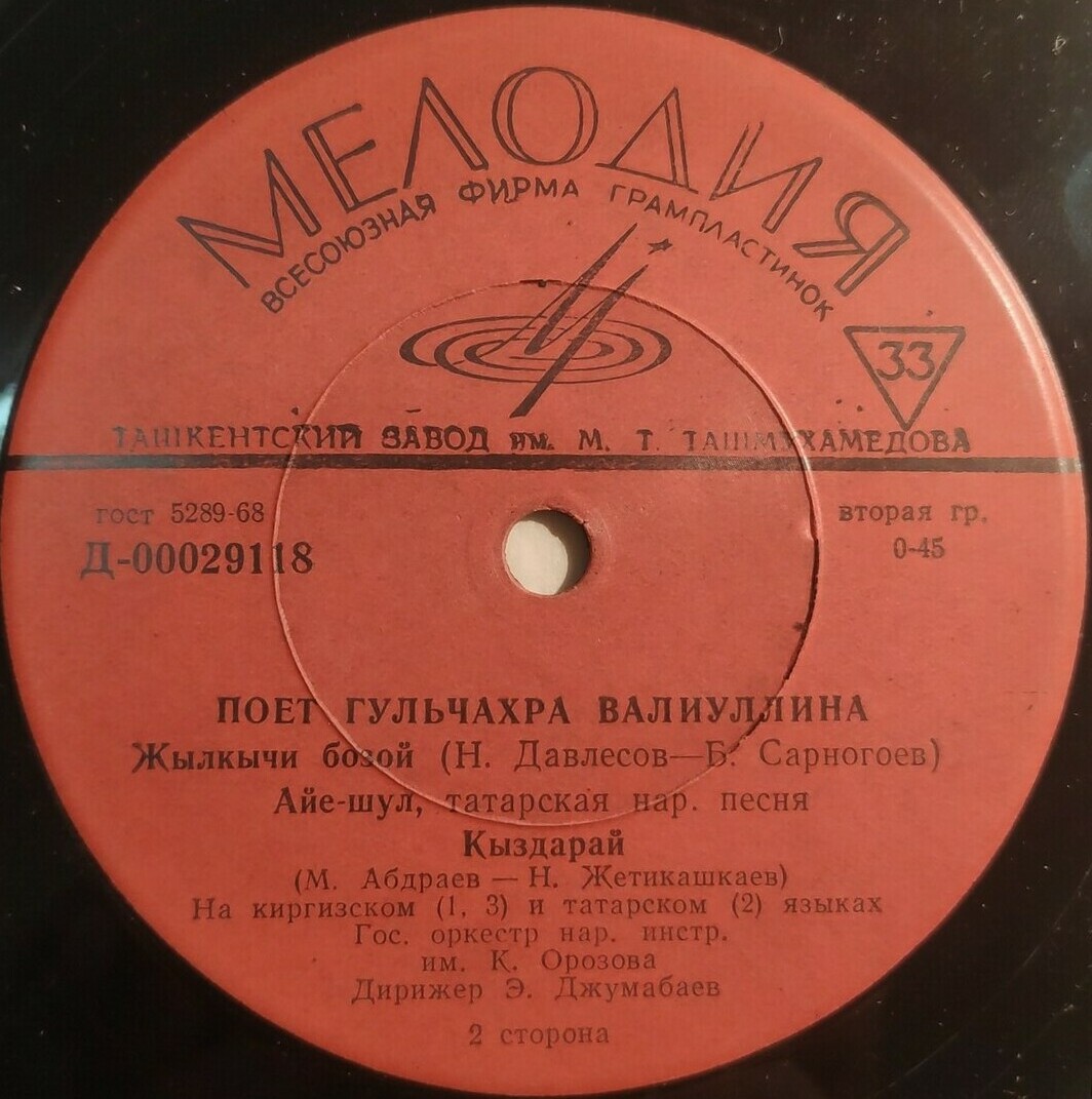 Гульчахра ВАЛИУЛЛИНА (на киргизском языке)
