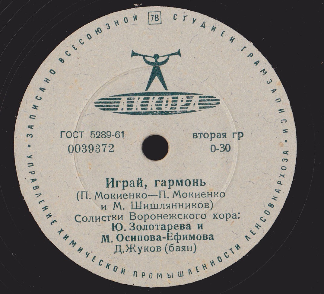 Воронежский хор - Третьяковские припевки / Играй, гармонь