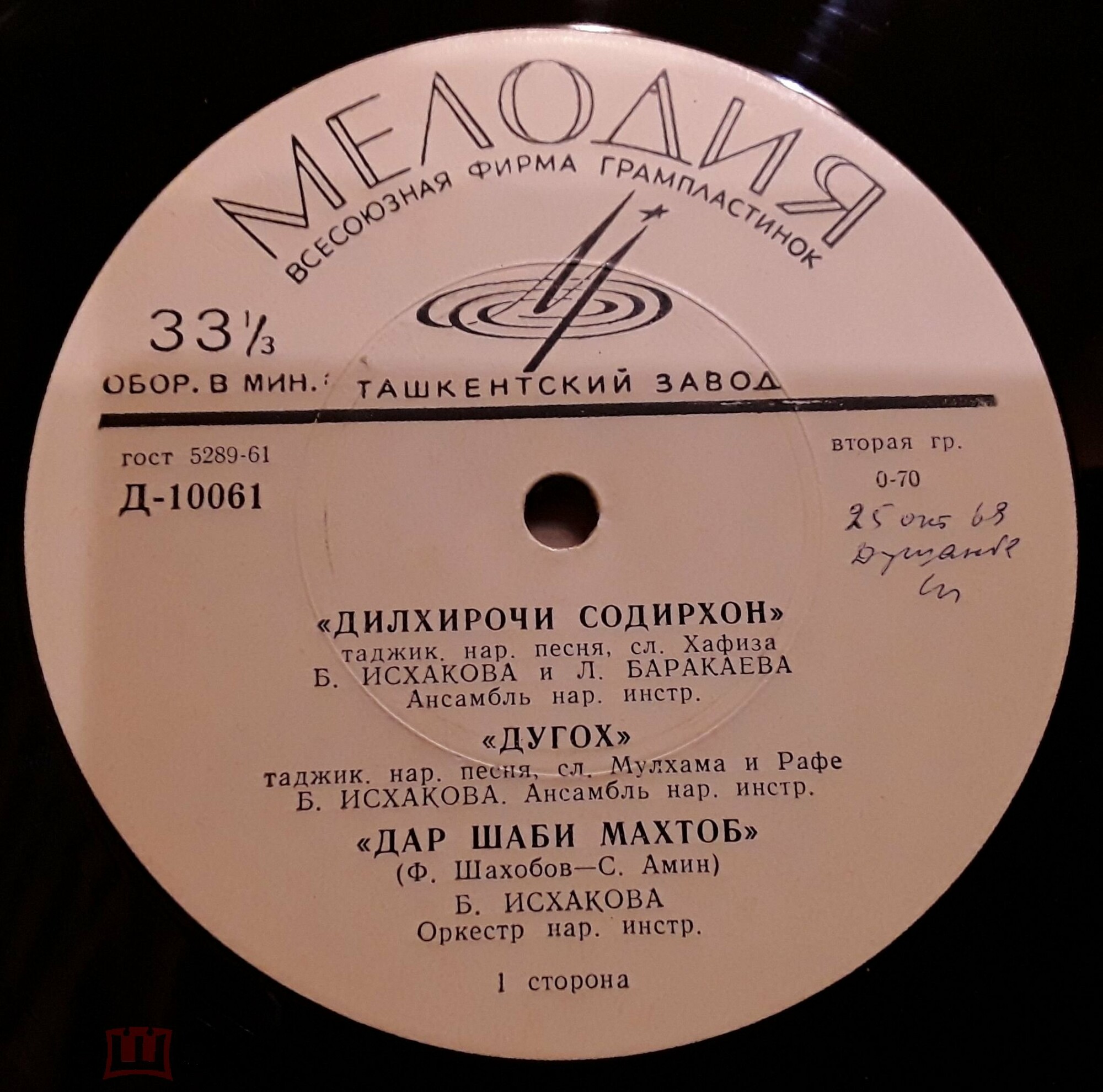 Таджикские песни