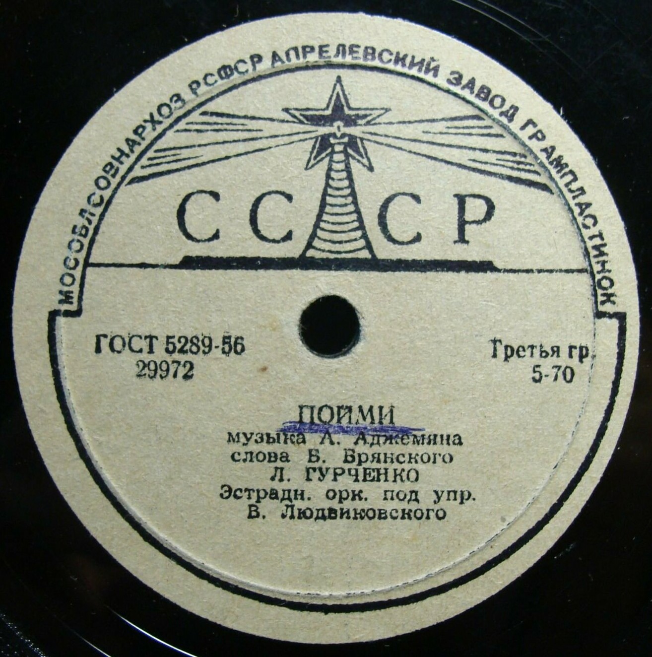 Л. Гурченко - Пойми // В. Трошин - Отчего, почему