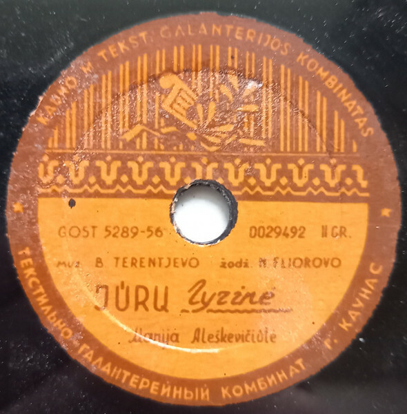 Marija Aleškevičiūtė  – Jūrų Lyrinė / Jurgita Gaškerytė — Kiekviena Mergaitė Trokšta Laimės