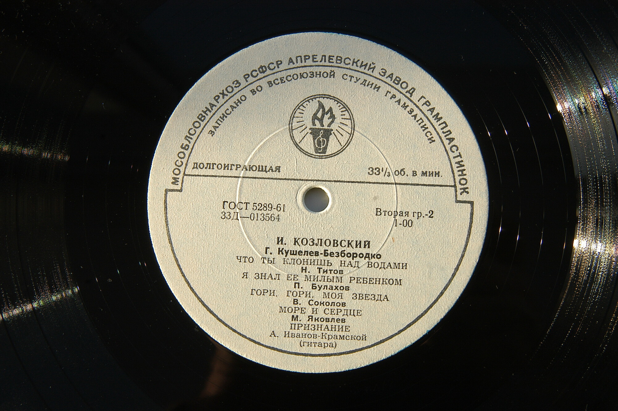 И. Козловский — Старинные романсы