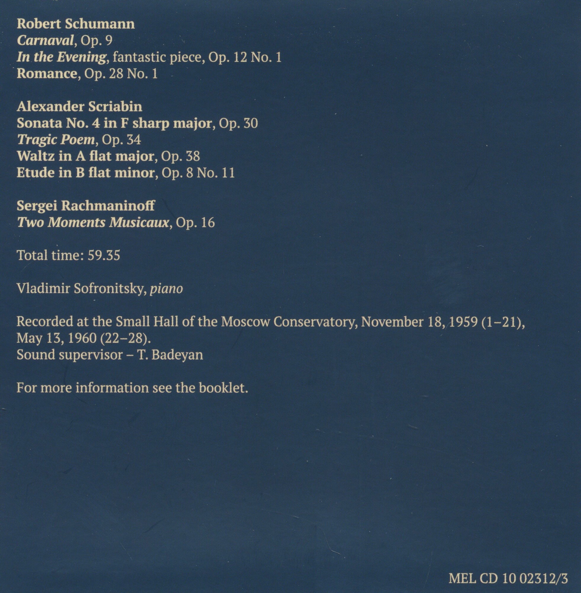 Vladimir Sofronitsky: Concert Recordings (Live)