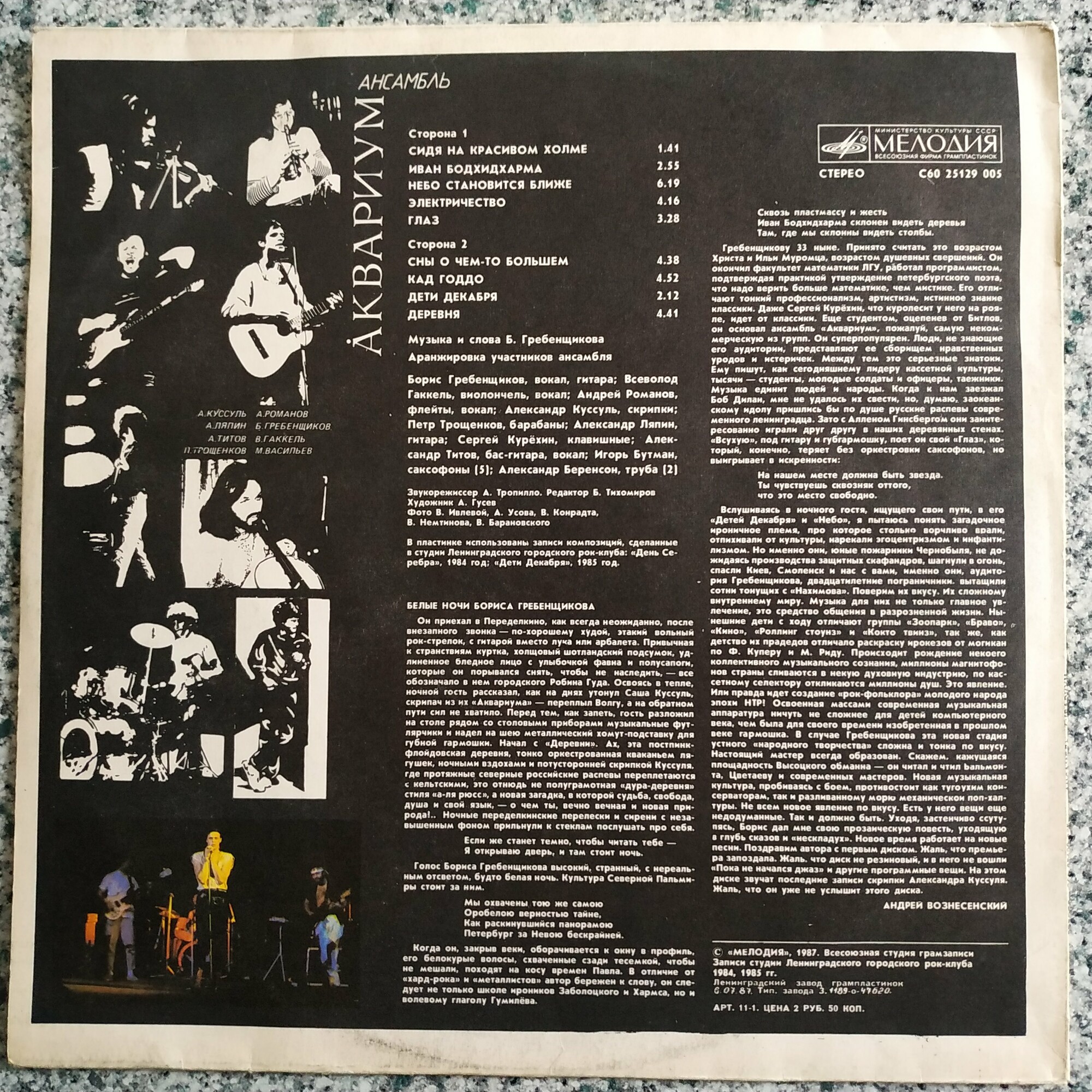 Ансамбль "Аквариум"