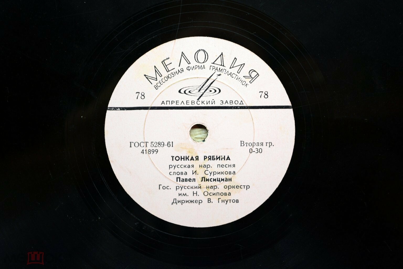 Павел Лисициан — Тонкая рябина / Вот мчится тройка удалая