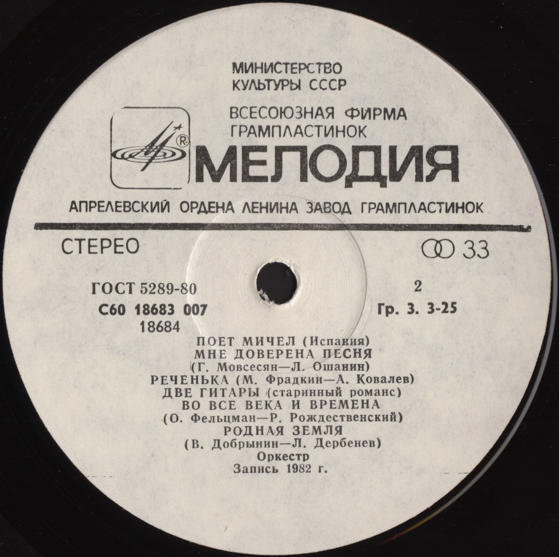 Поёт Мичел (Испания)