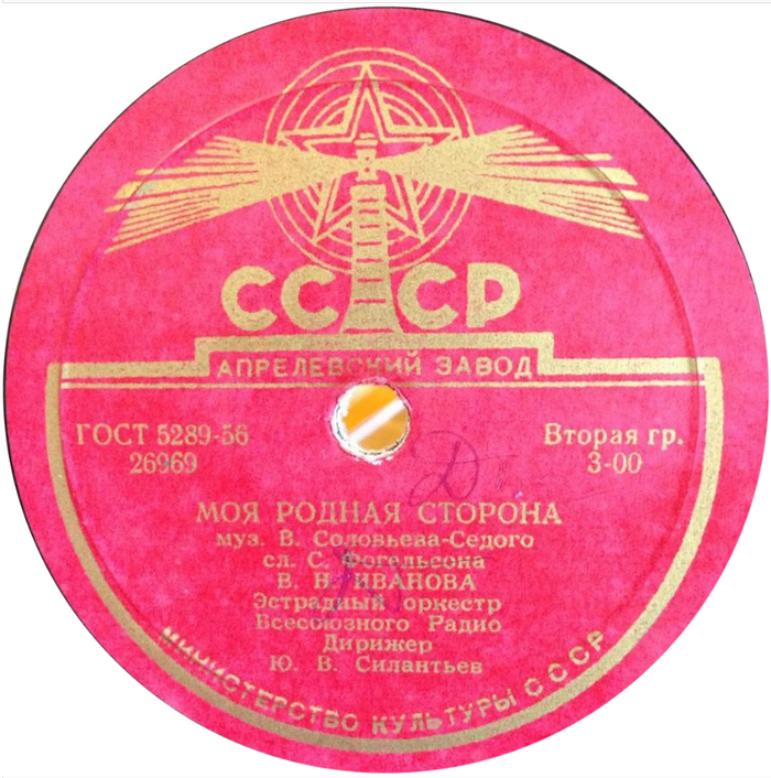 При долине куст калины / Моя родная сторона