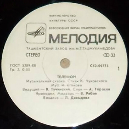 К.Чуковский. Телефон (музыкальная сказка)