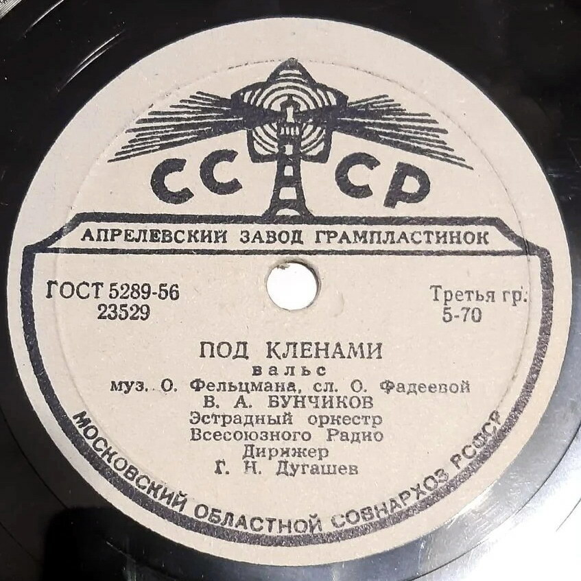 Владимир Бунчиков - Под клёнами / Карнавальный вальс