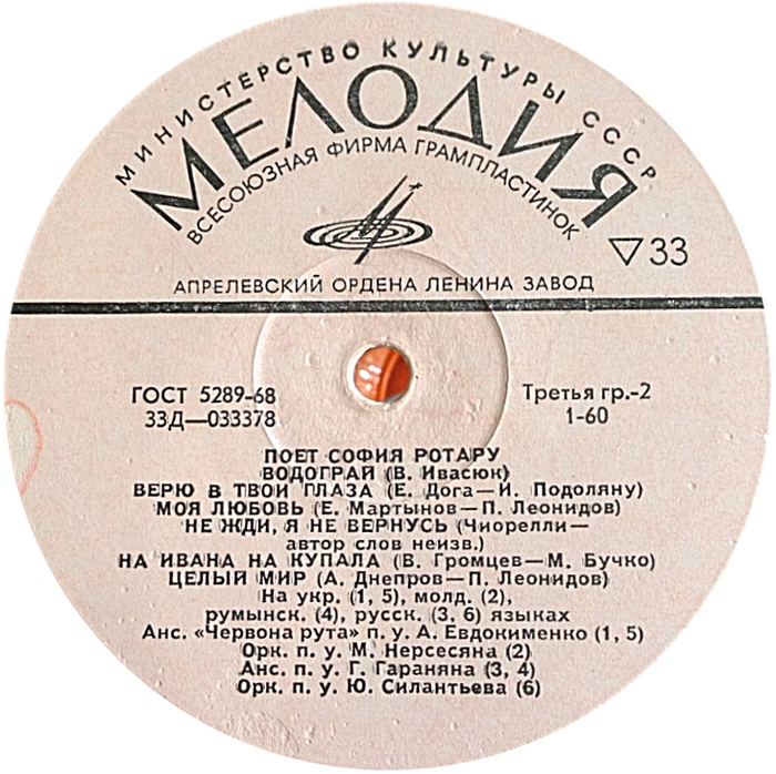 Поет София РОТАРУ. Червона рута