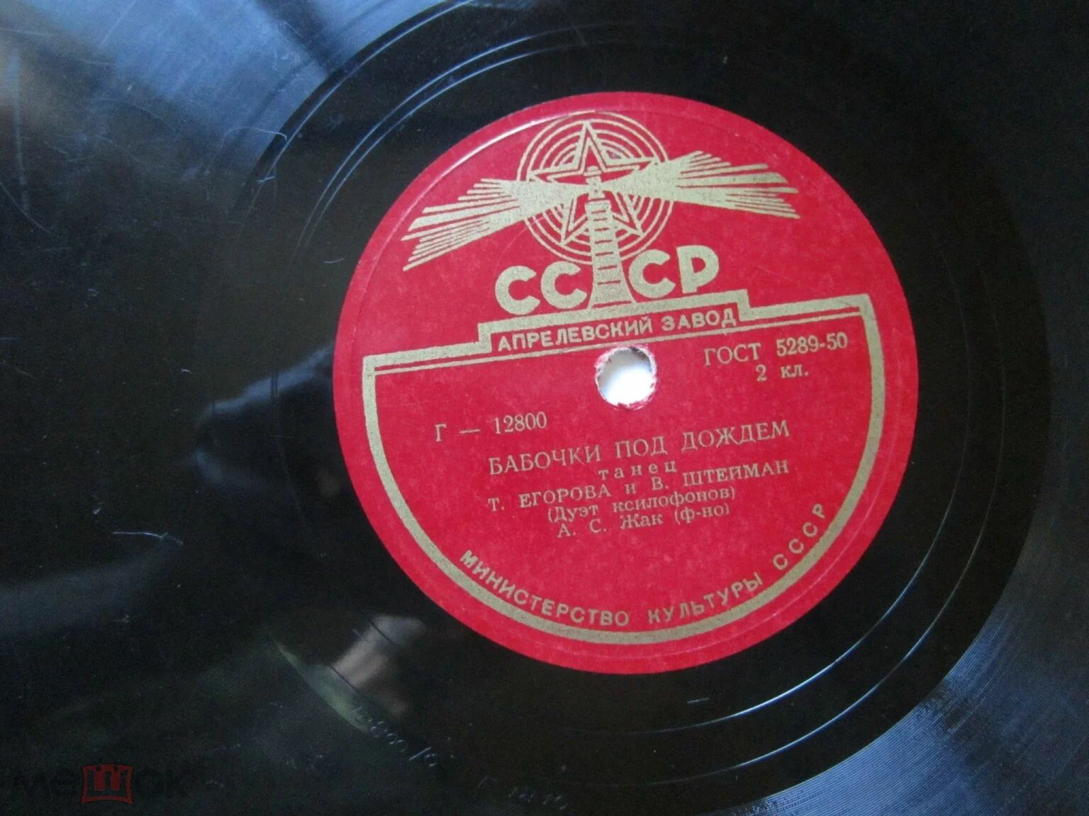 Т. Егорова и В. Штейман – Воспоминание / Бабочки под дождём