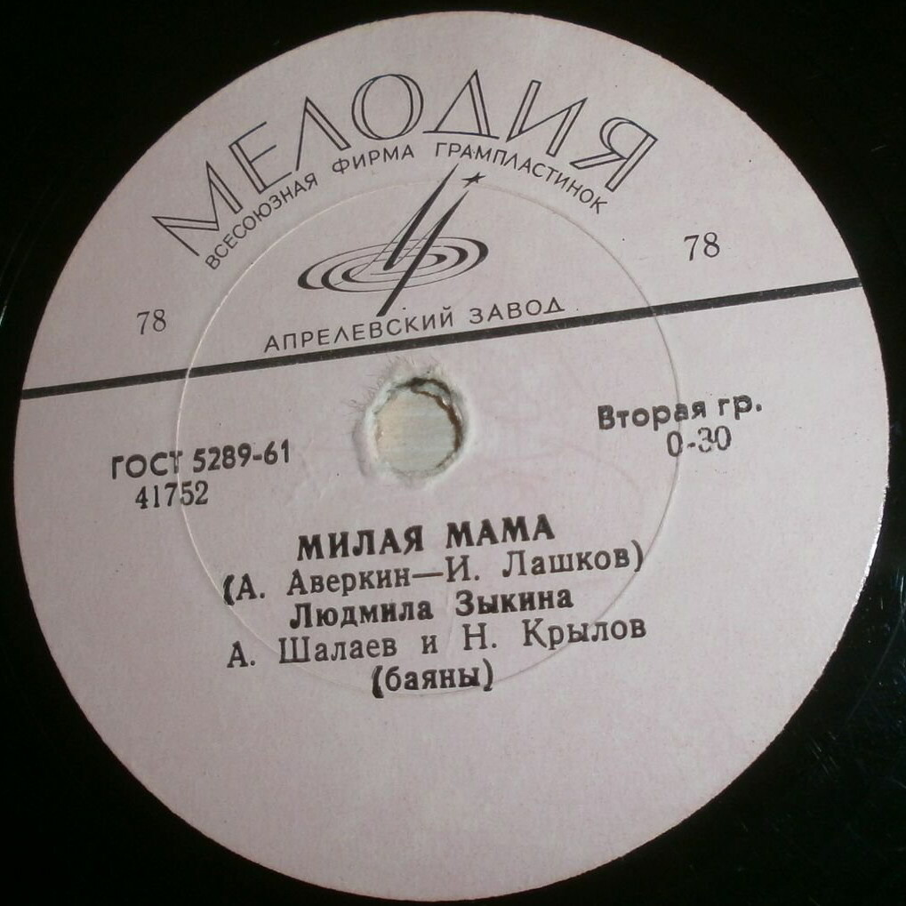 Людмила Зыкина - Оренбургский платок / Милая мама