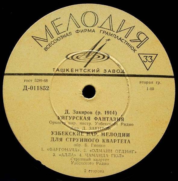 Б. ГИЕНКО (р. 1917) / Д. ЗАКИРОВ (р. 1914)