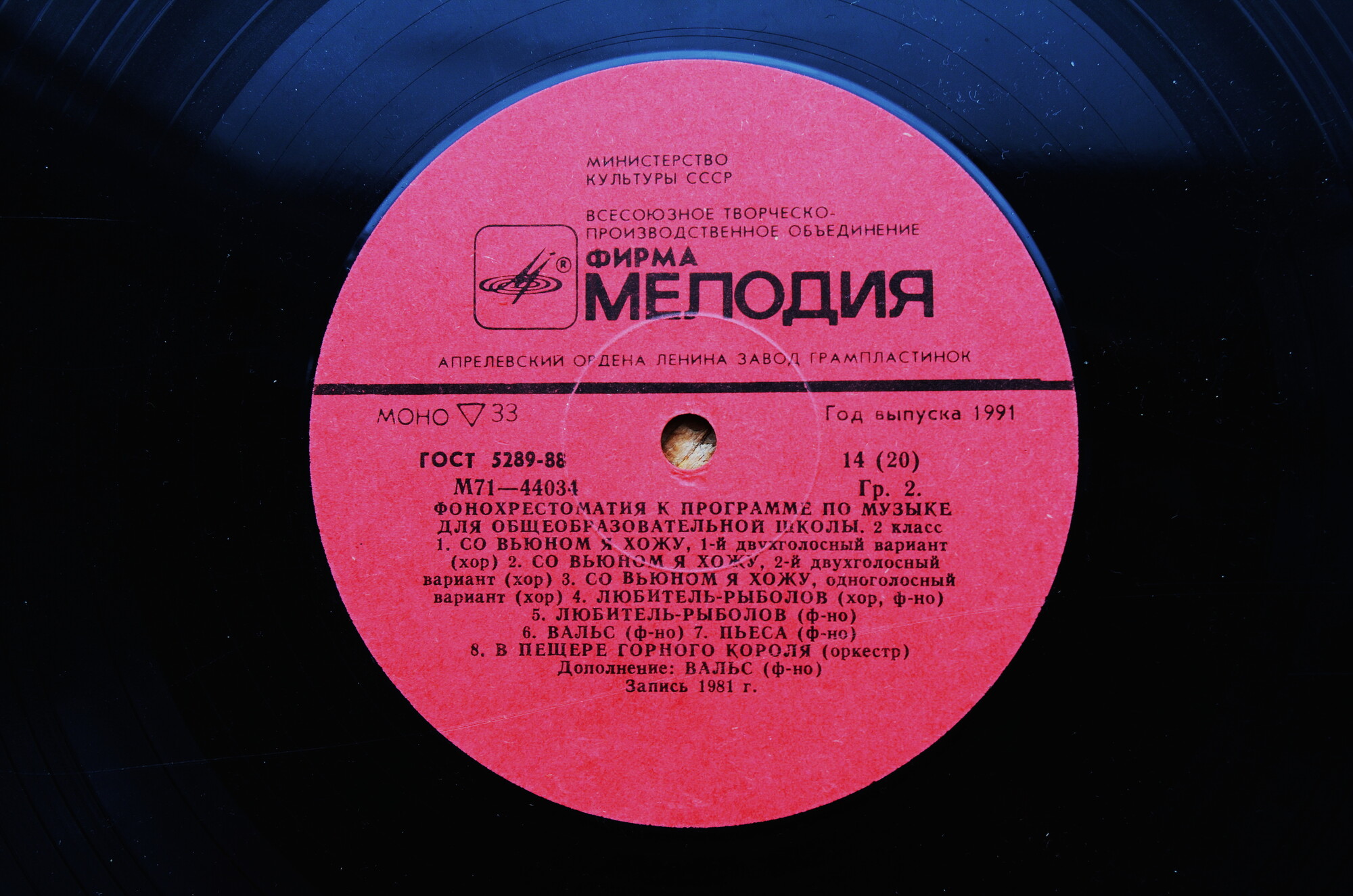 ФОНОХРЕСТОМАТИЯ К ПРОГРАММЕ ПО МУЗЫКЕ ДЛЯ ОБЩЕОБРАЗОВАТЕЛЬНОЙ ШКОЛЫ. 2 класс