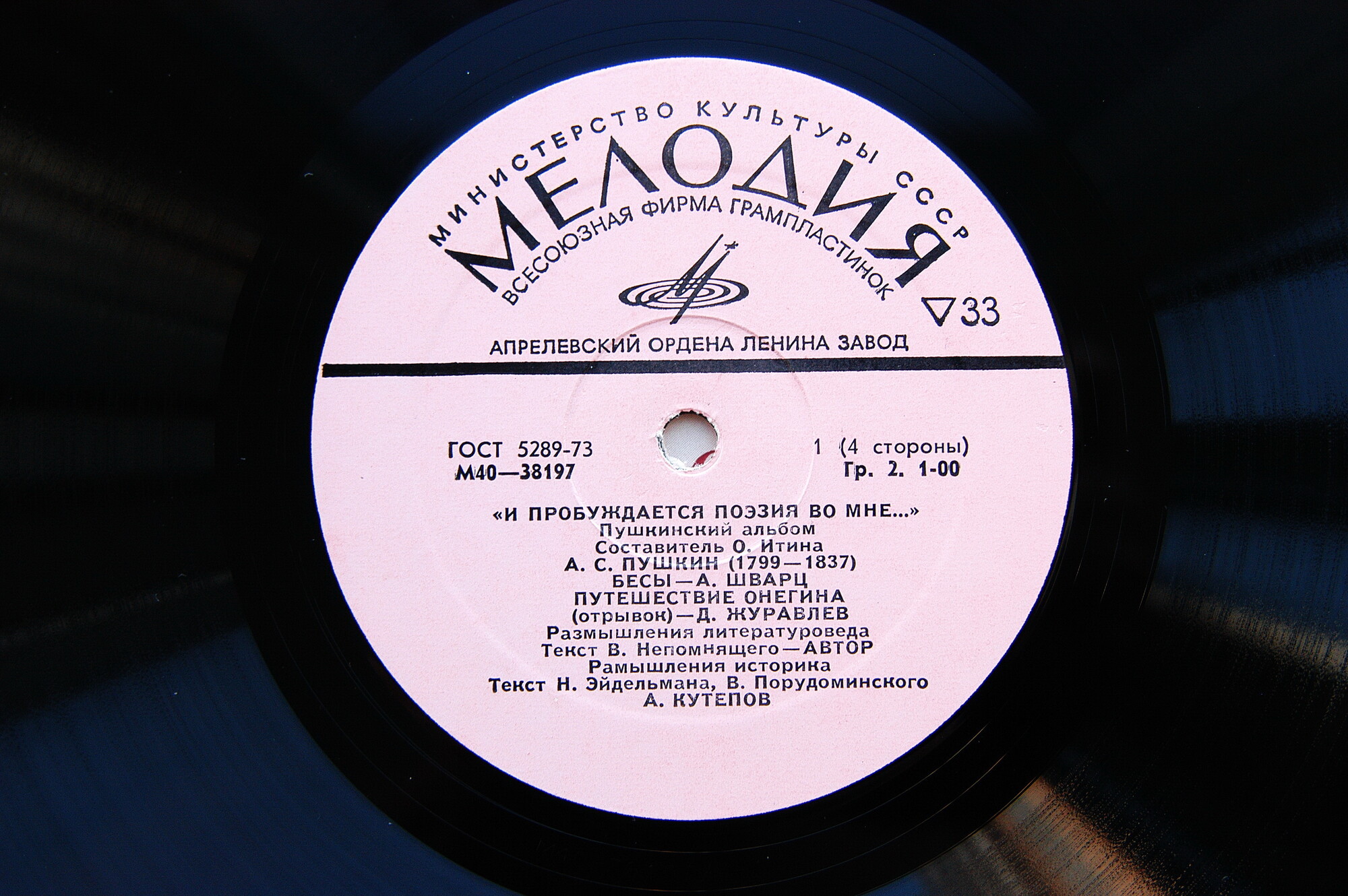 "И пробуждается поэзия во мне..." Пушкинский альбом