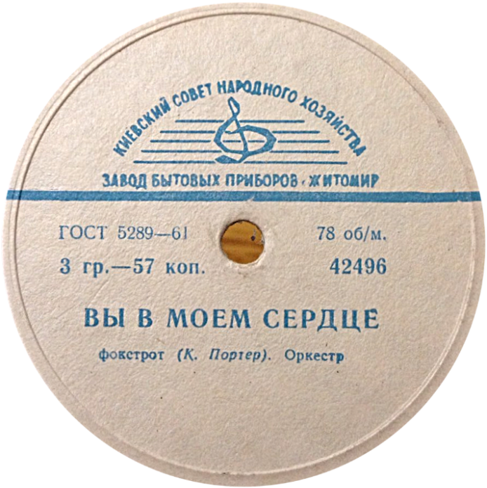 Кумпарсита / Вы в моем сердце