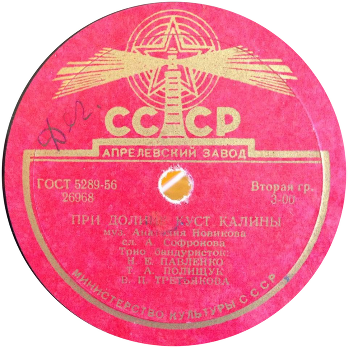 При долине куст калины / Моя родная сторона