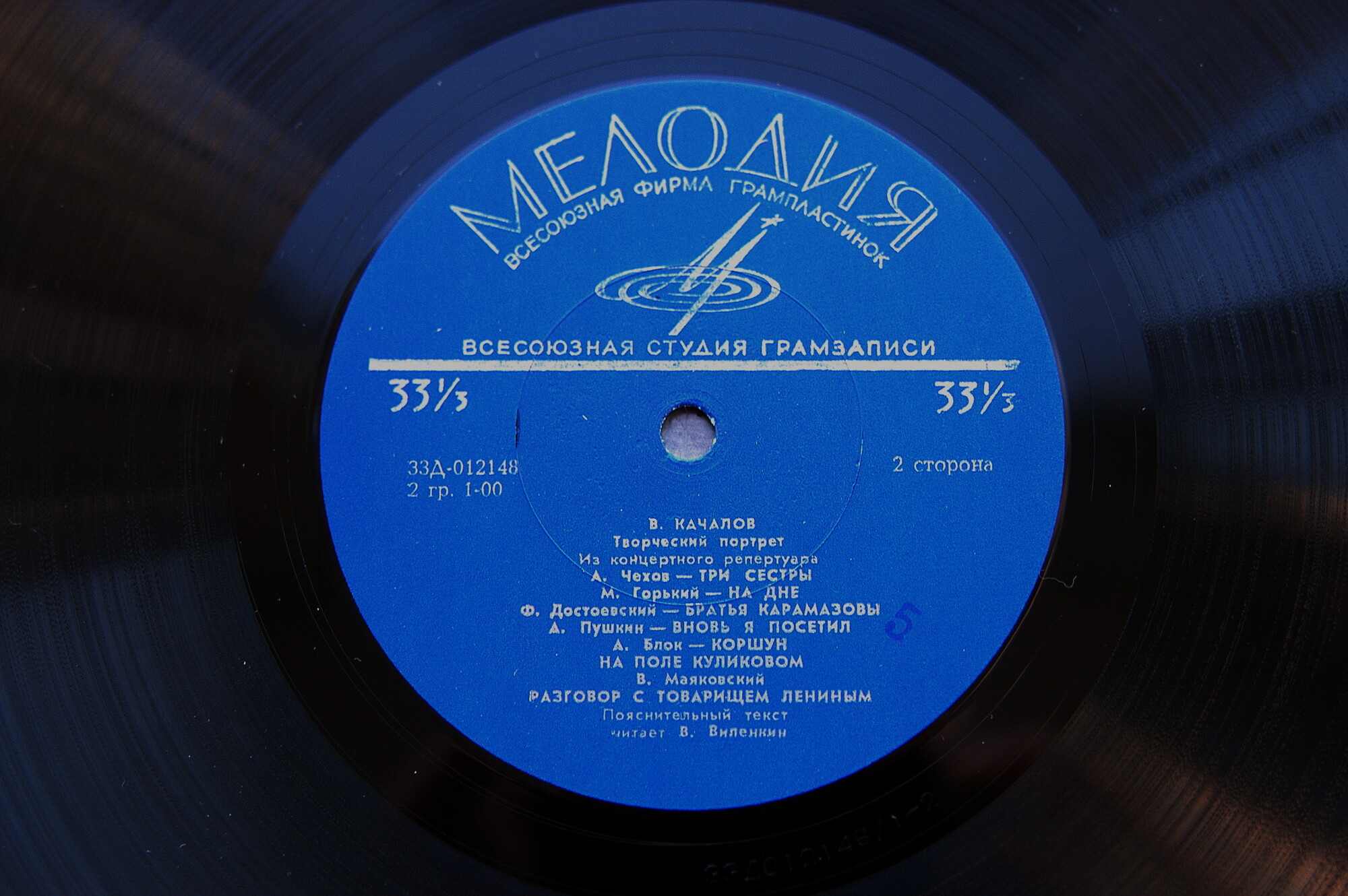 В.И.Качалов Творческий портрет