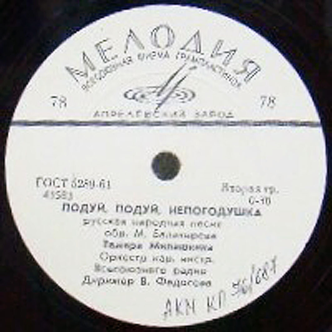 Т. Милашкина - Подуй, подуй, непогодушка