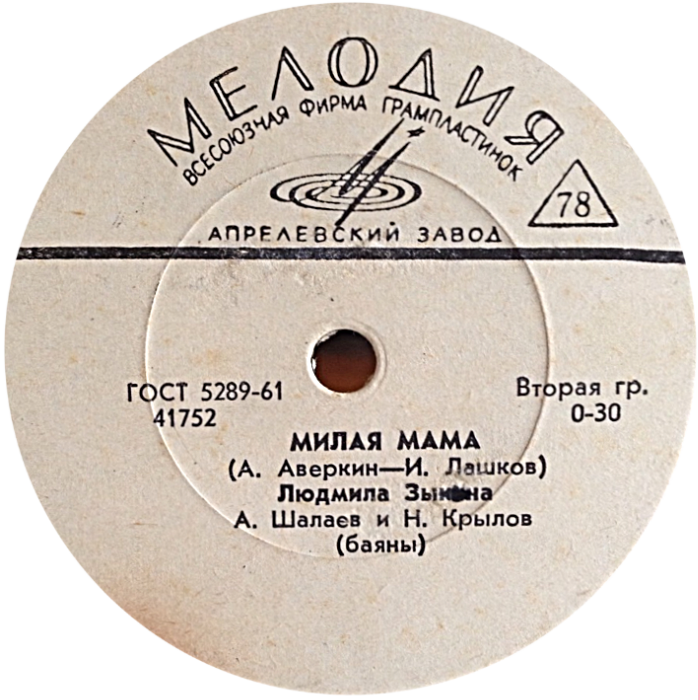 Людмила Зыкина - Оренбургский платок / Милая мама