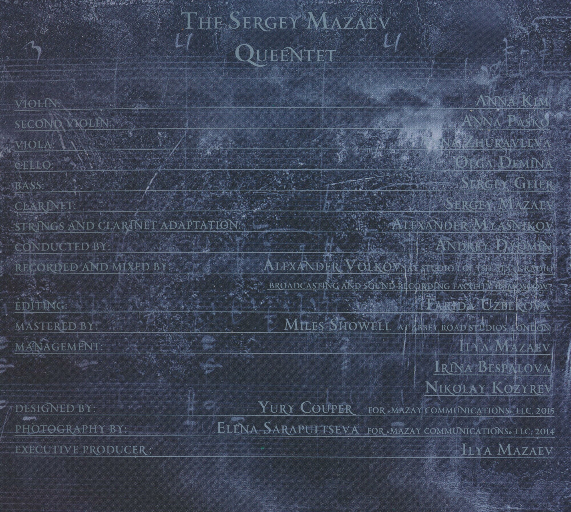 P. Tchaikovsky. The Seasons. The Sergey Mazaev Queentet