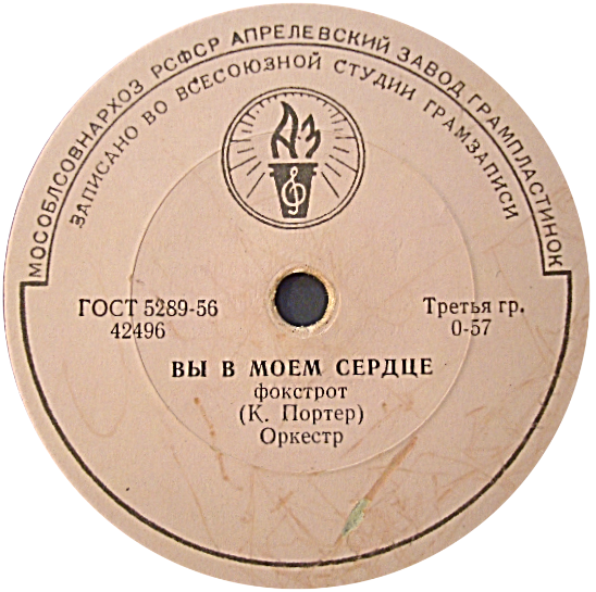 Кумпарсита / Вы в моем сердце