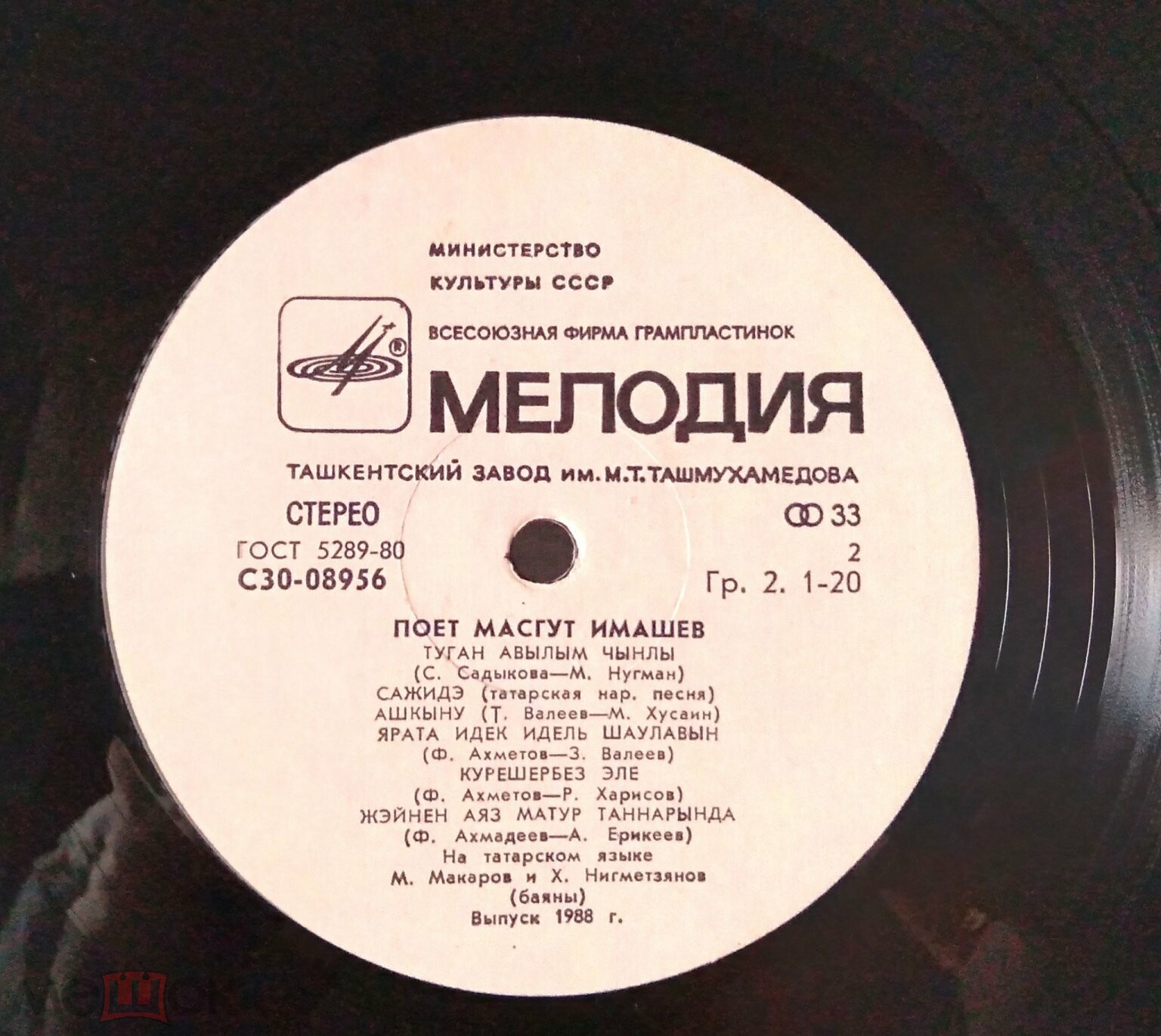 Маскут ИМАШЕВ: «Поёт Масгут Имашев» (на татарском языке)