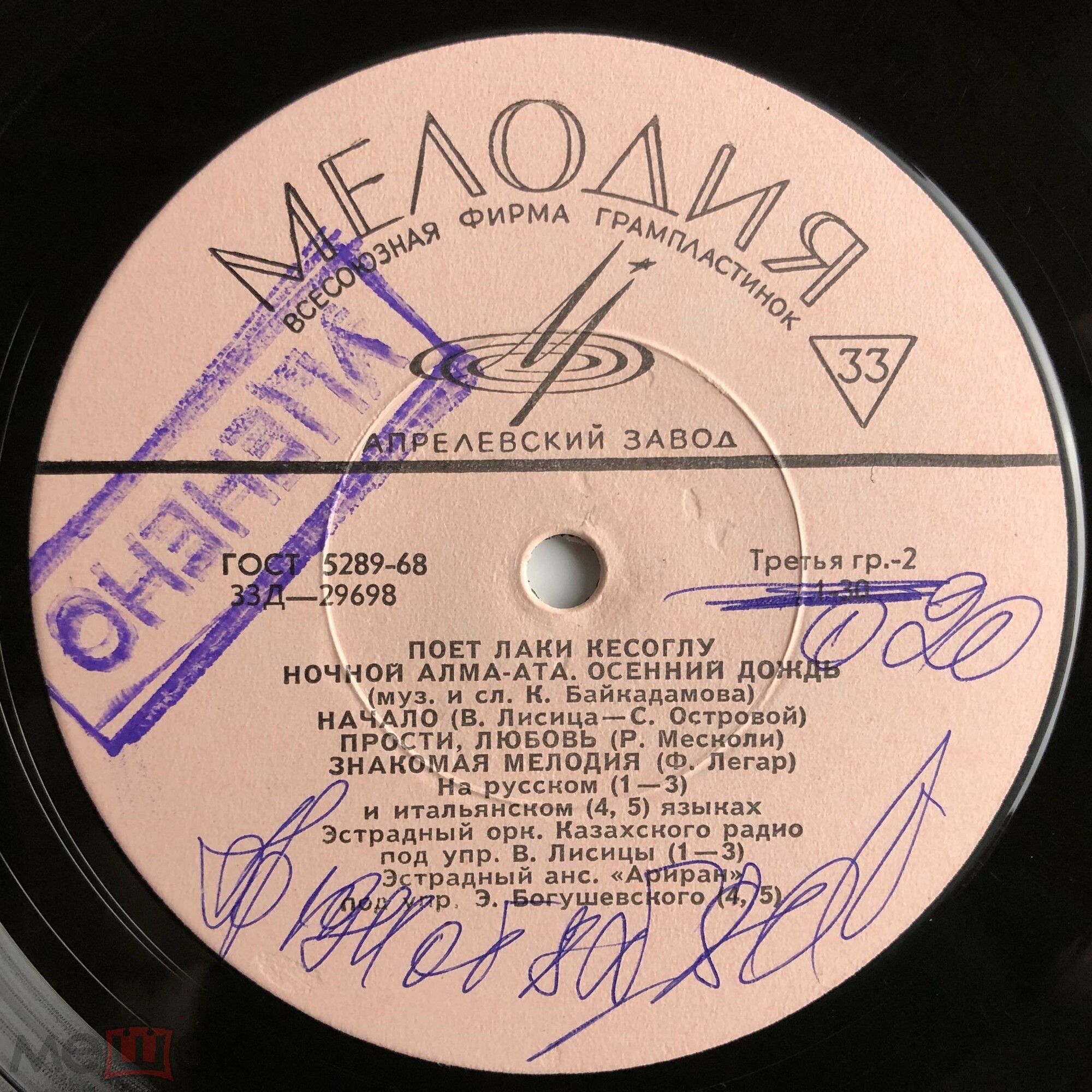 Поет Лаки Кесоглу