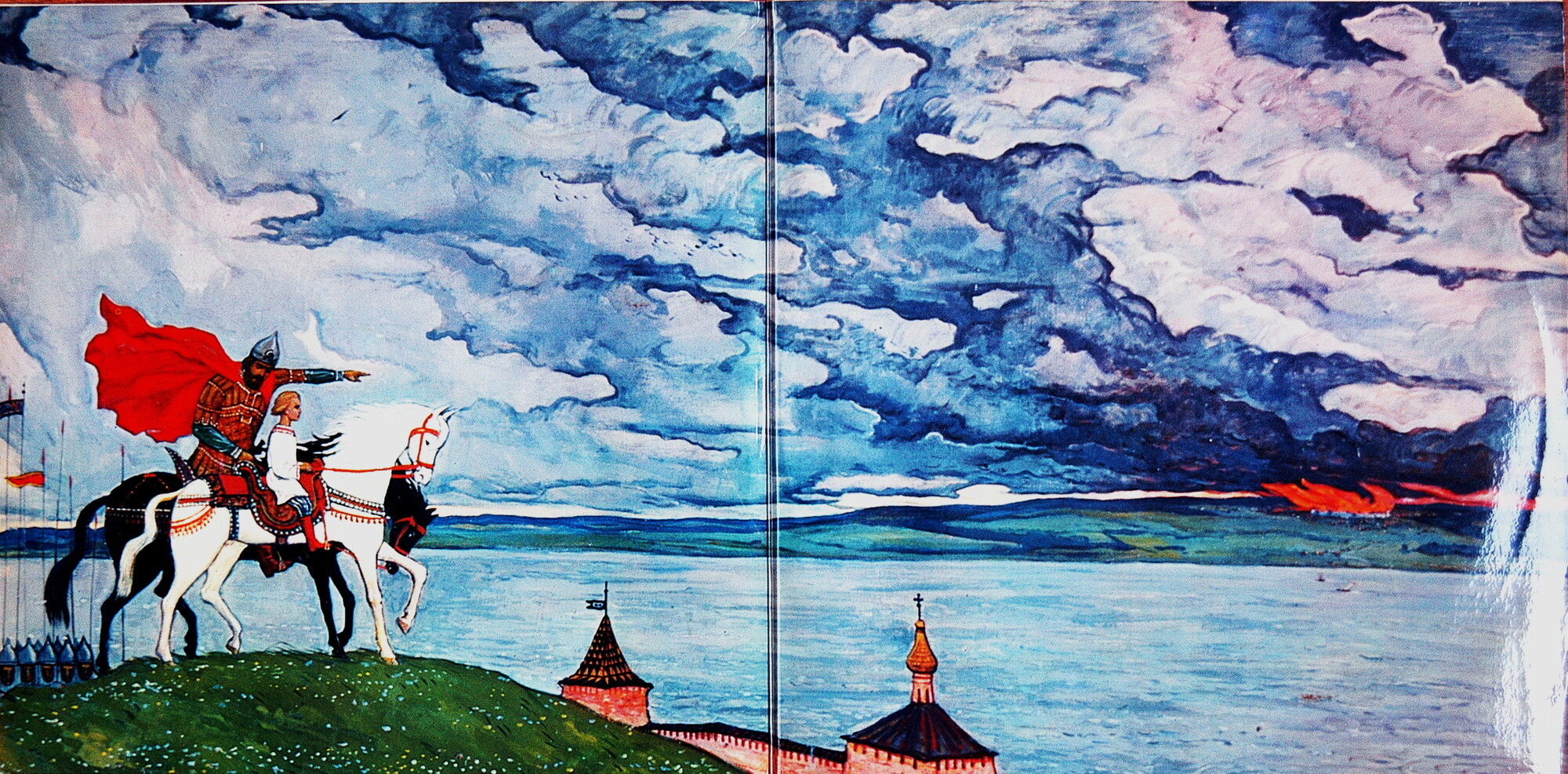 ИЛЬЯ ГЛАЗУНОВ. Поле битвы - сердце человека. Композиция по книге "Дорога к себе". Читает автор