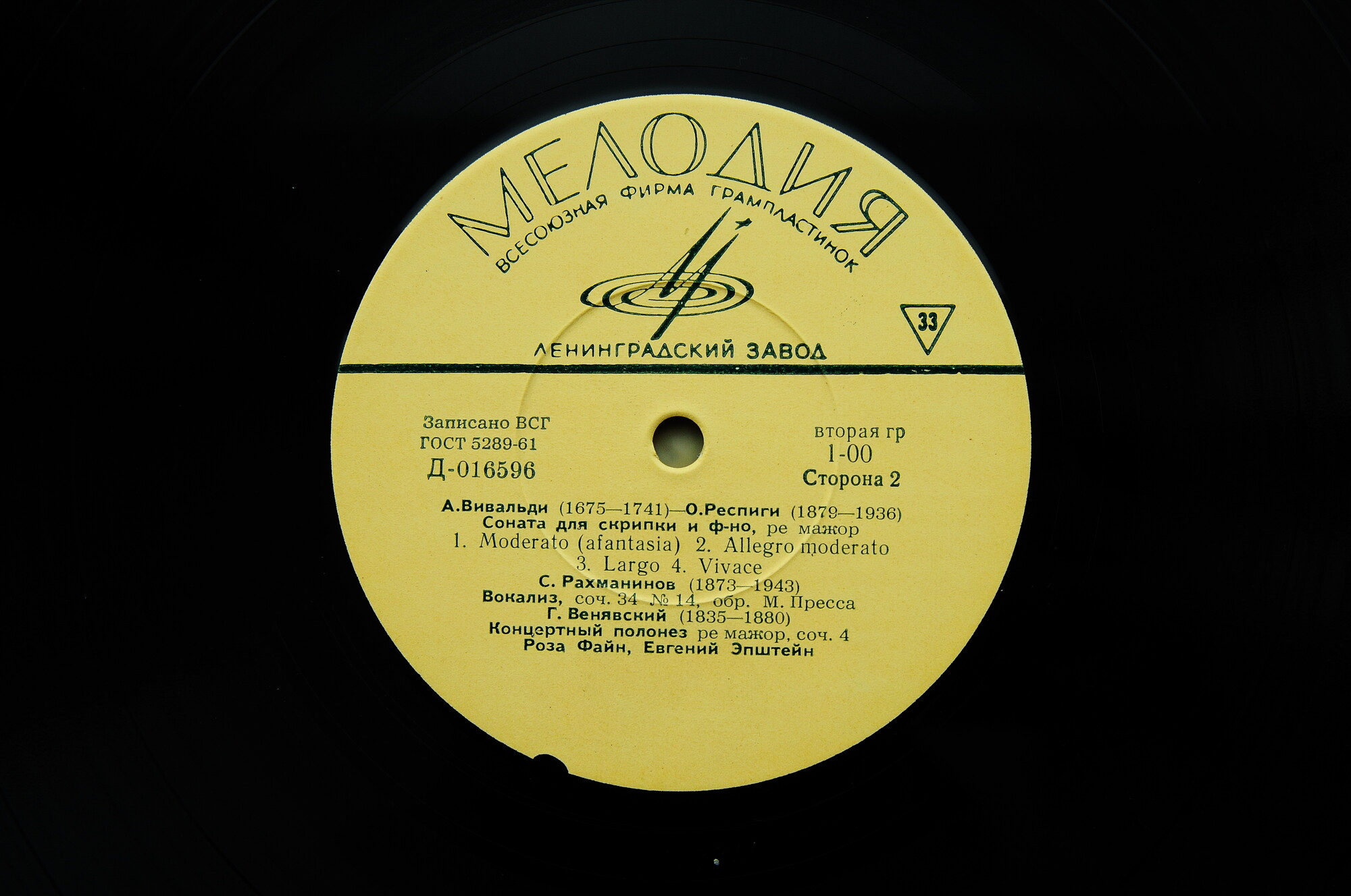 Роза ФАЙН (скрипка)