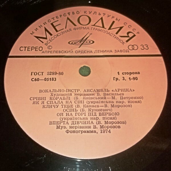 ВИА "Арника"