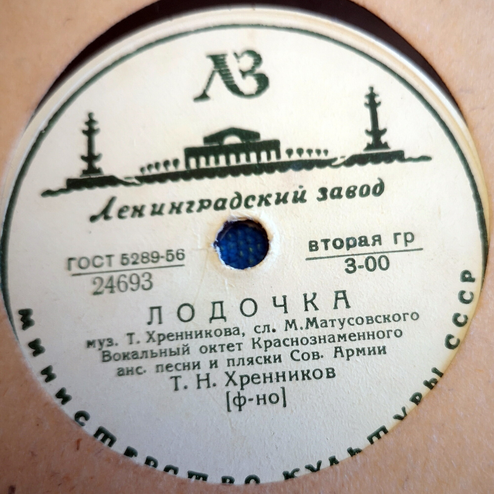Вокальный октет Краснознамённого ансамбля песни и пляски Советской армии