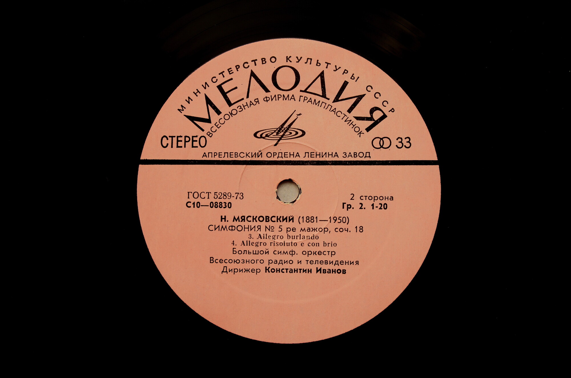 Н. Мясковский (1881-1950). Симфония № 5