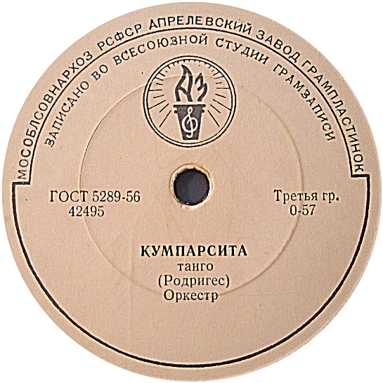 Кумпарсита / Вы в моем сердце